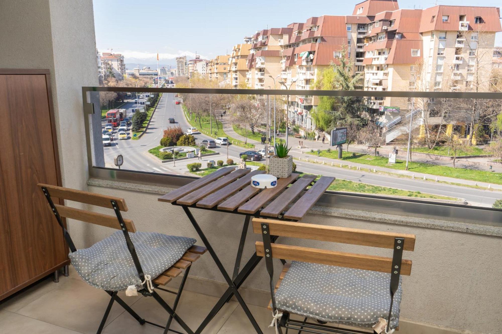 Unity Luxury Apartment - Skopje Esterno foto